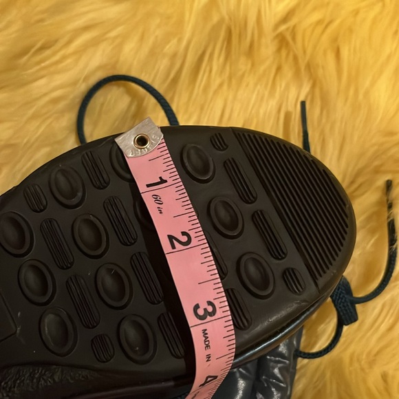 TECNICA blue metallic fleece lined MOON BOOTS - Picture 11 of 12